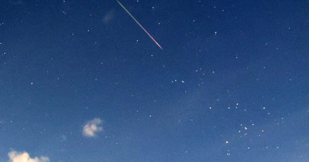 Perséides : Spectacle d’étoile filante éclipsé par la lune