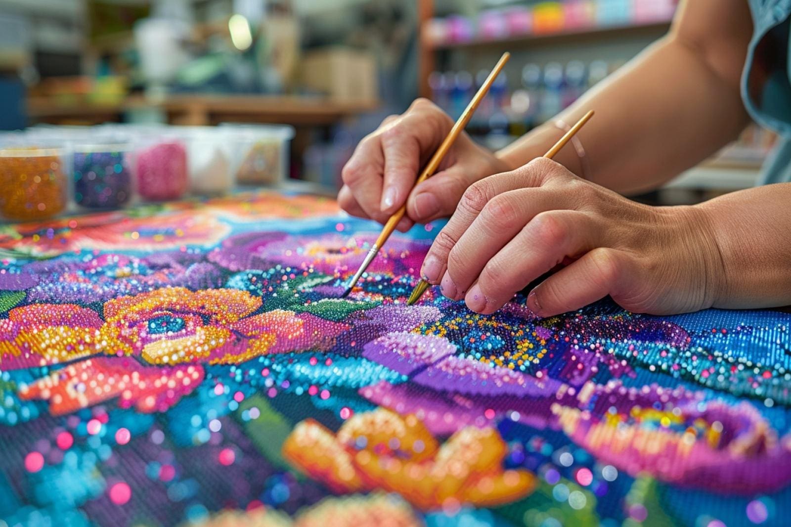 Pourquoi faire de la broderie diamant ?