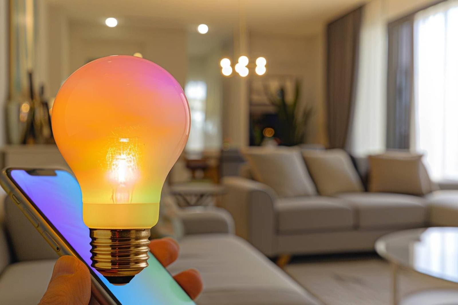 Comment connecter ses lumières à son téléphone ?