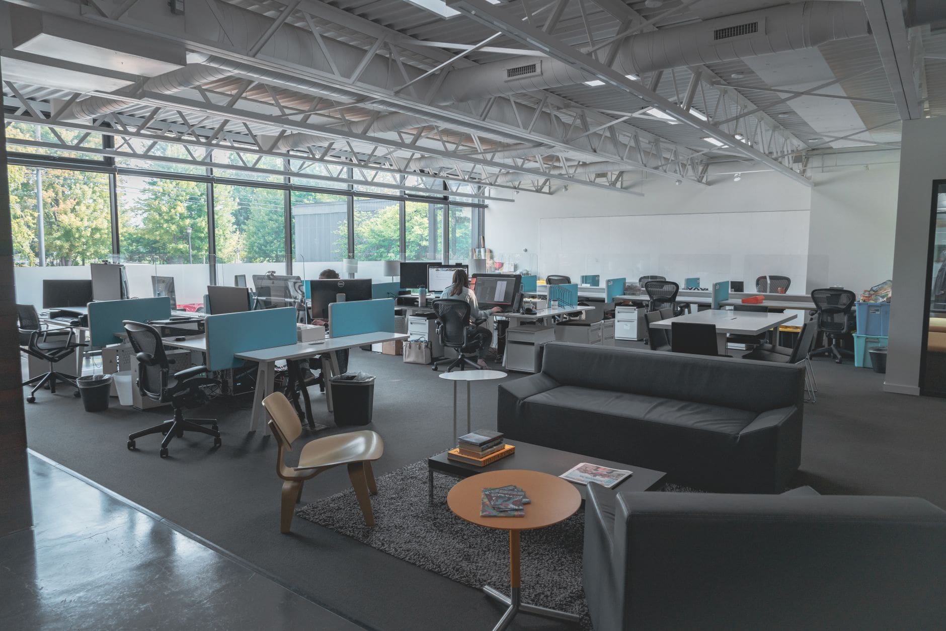 bureau IA moderne