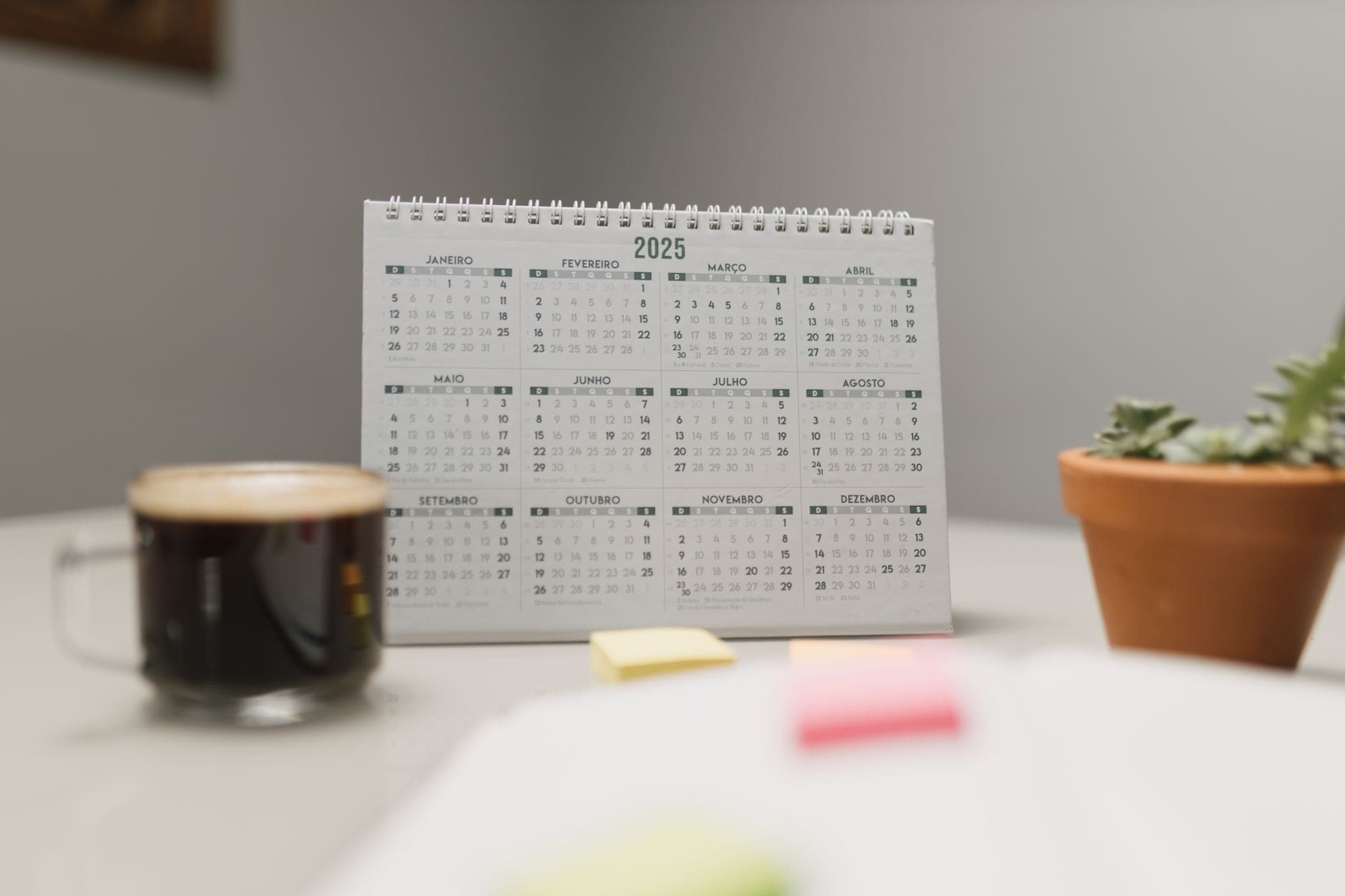 calendrier bureau fran&ccedil;ais