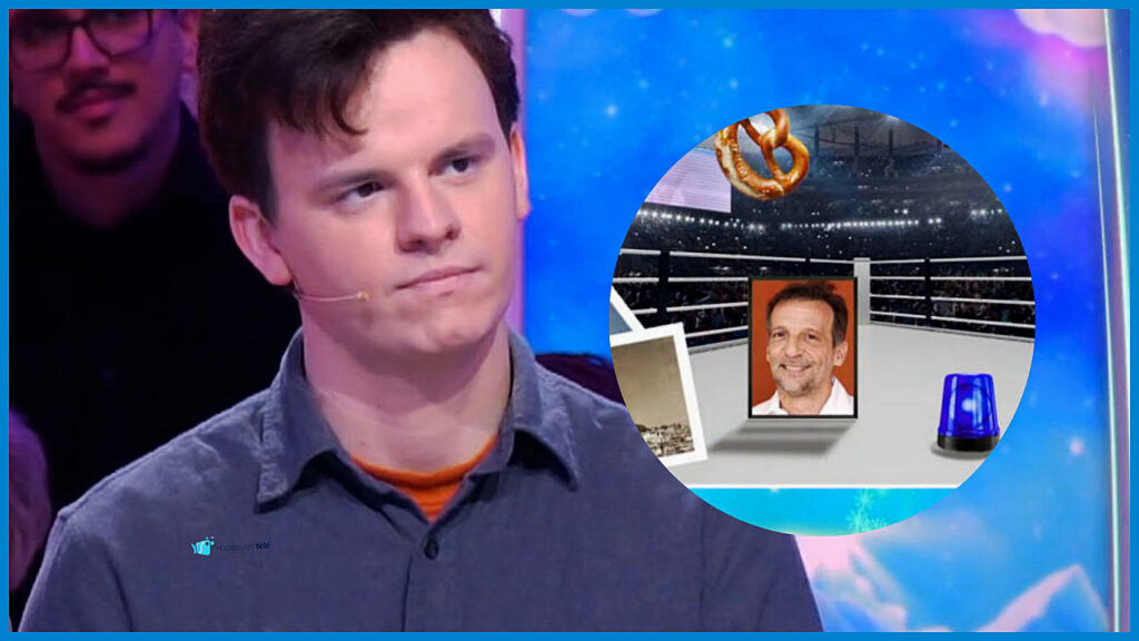 Le youtubeur Cyprien et l'univers du jeu Les 12 coups de midi sur TF1