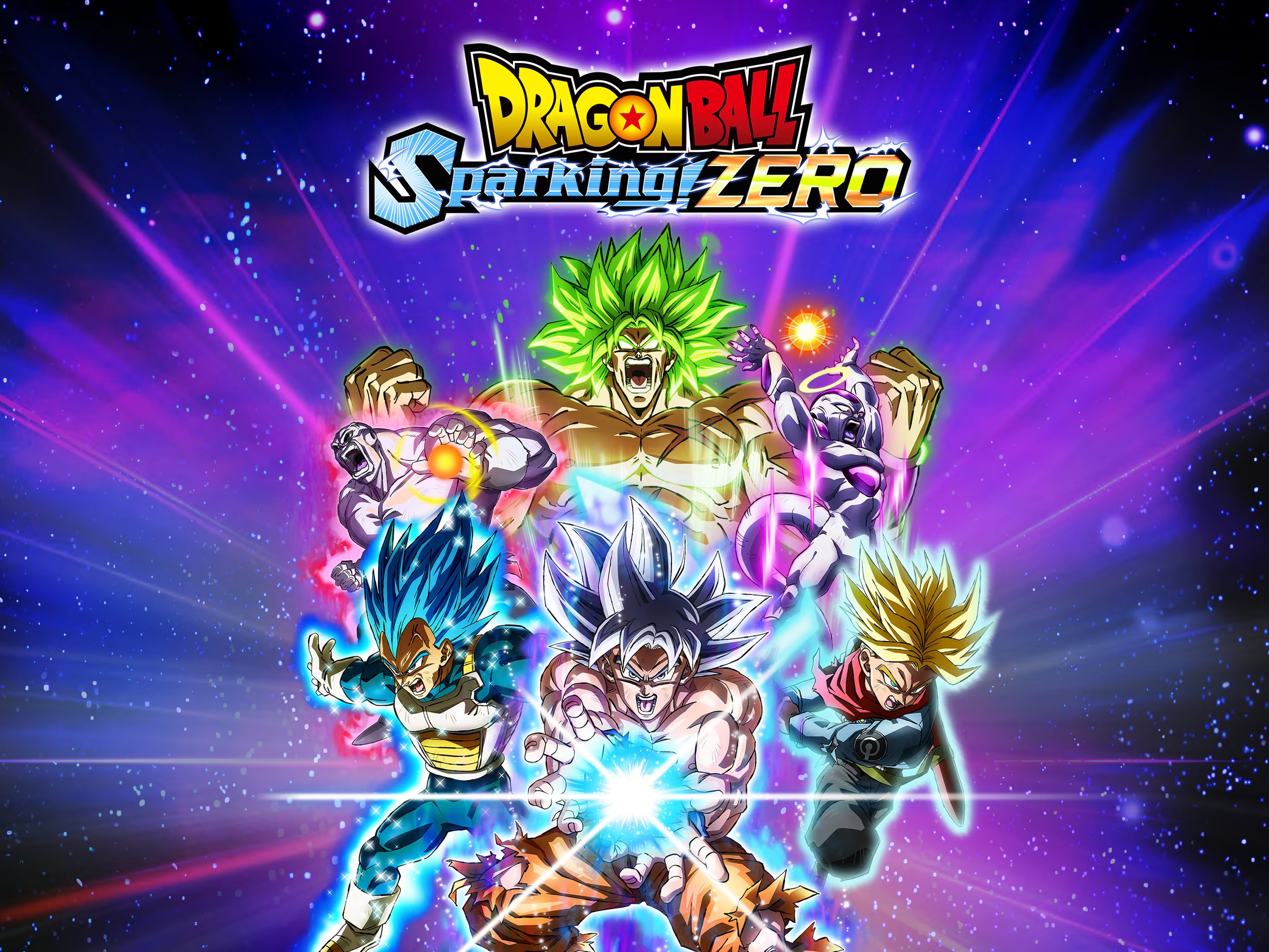 Logo et visuel de Dragon Ball Sparking Zero, jeu de combat indisponible sur PS4