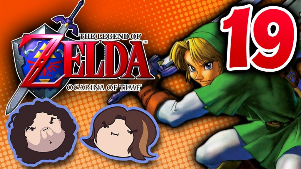 Link tenant son ocarina dans The Legend of Zelda: Ocarina of Time